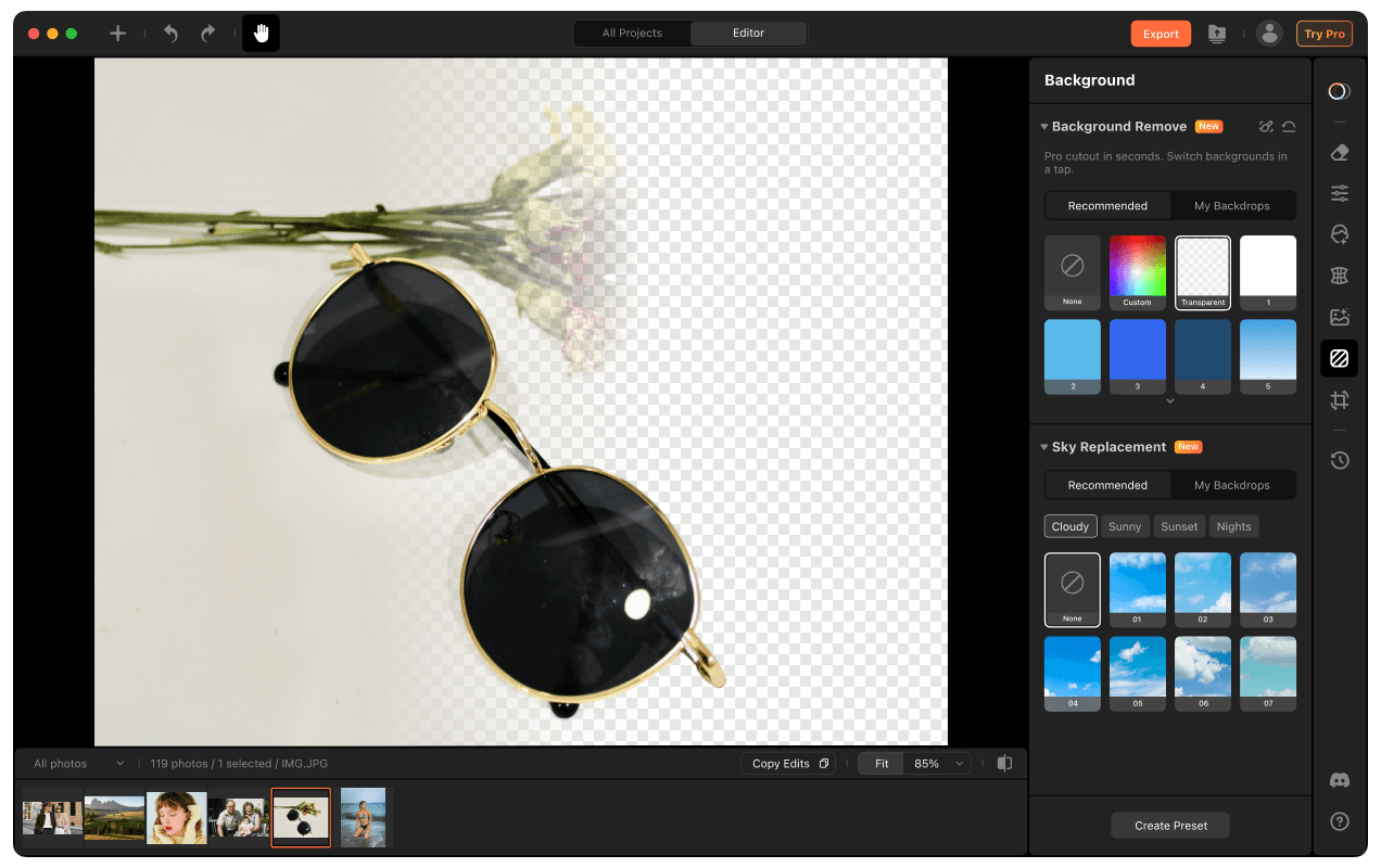 Mac-Fotoeditor