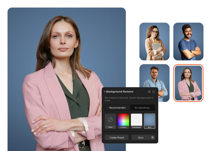 Remplacez les arrière-plans sur toutes vos images