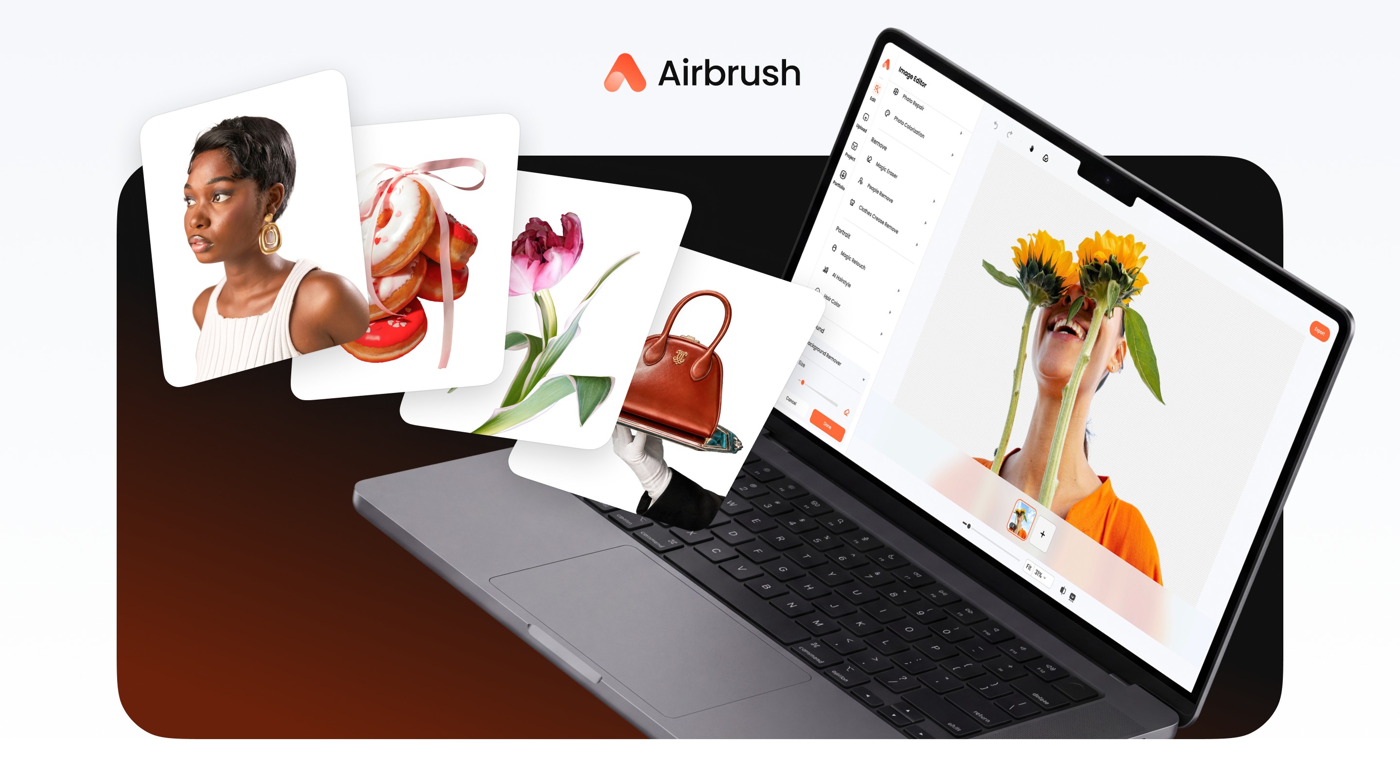 Airbrush: la mejor para eliminación de fondo y edición continua de fotos