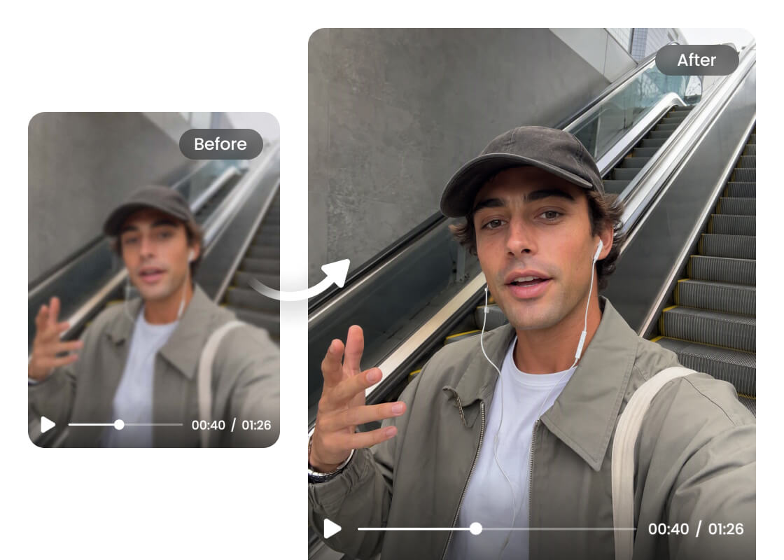 Migliora nitidezza video