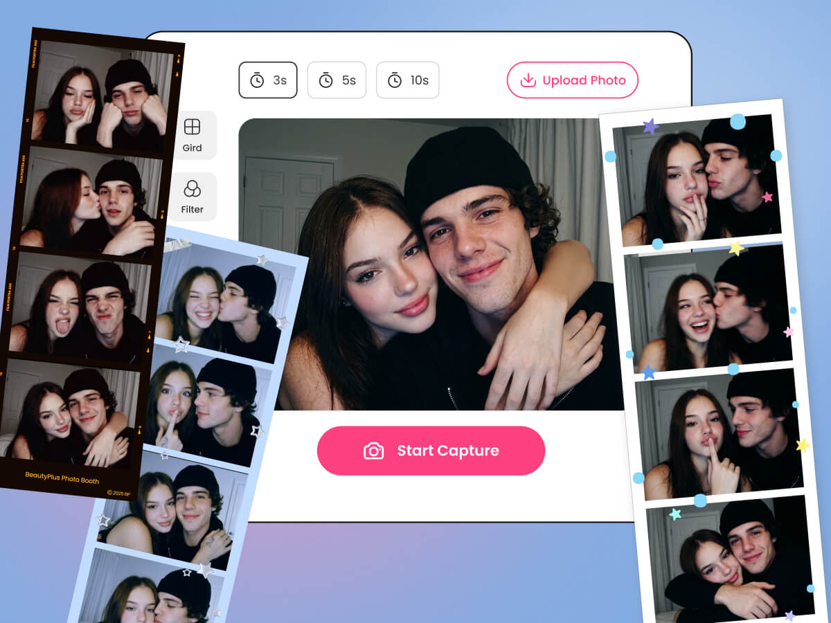 Photo Booth na Web - Câmera Online Gratuita e Criador de Tiras de Fotos ...