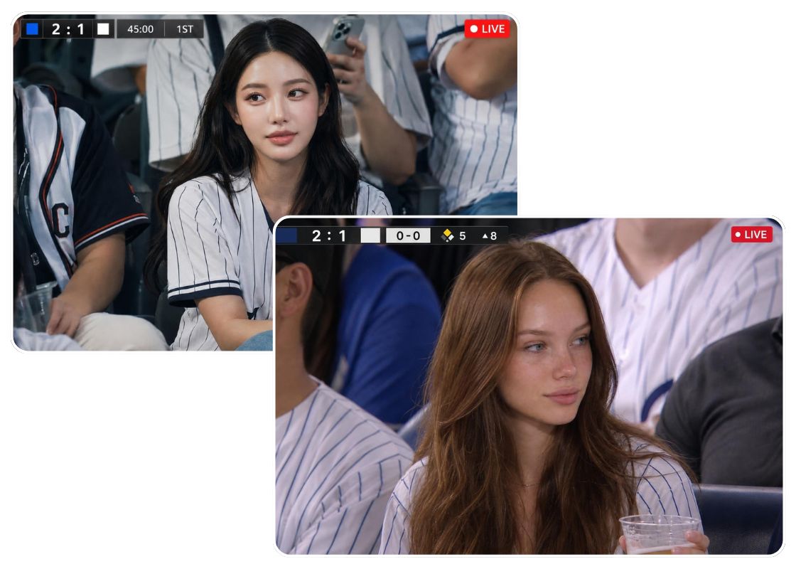 BeautyPlus AI Baseball Sports Cam Generator