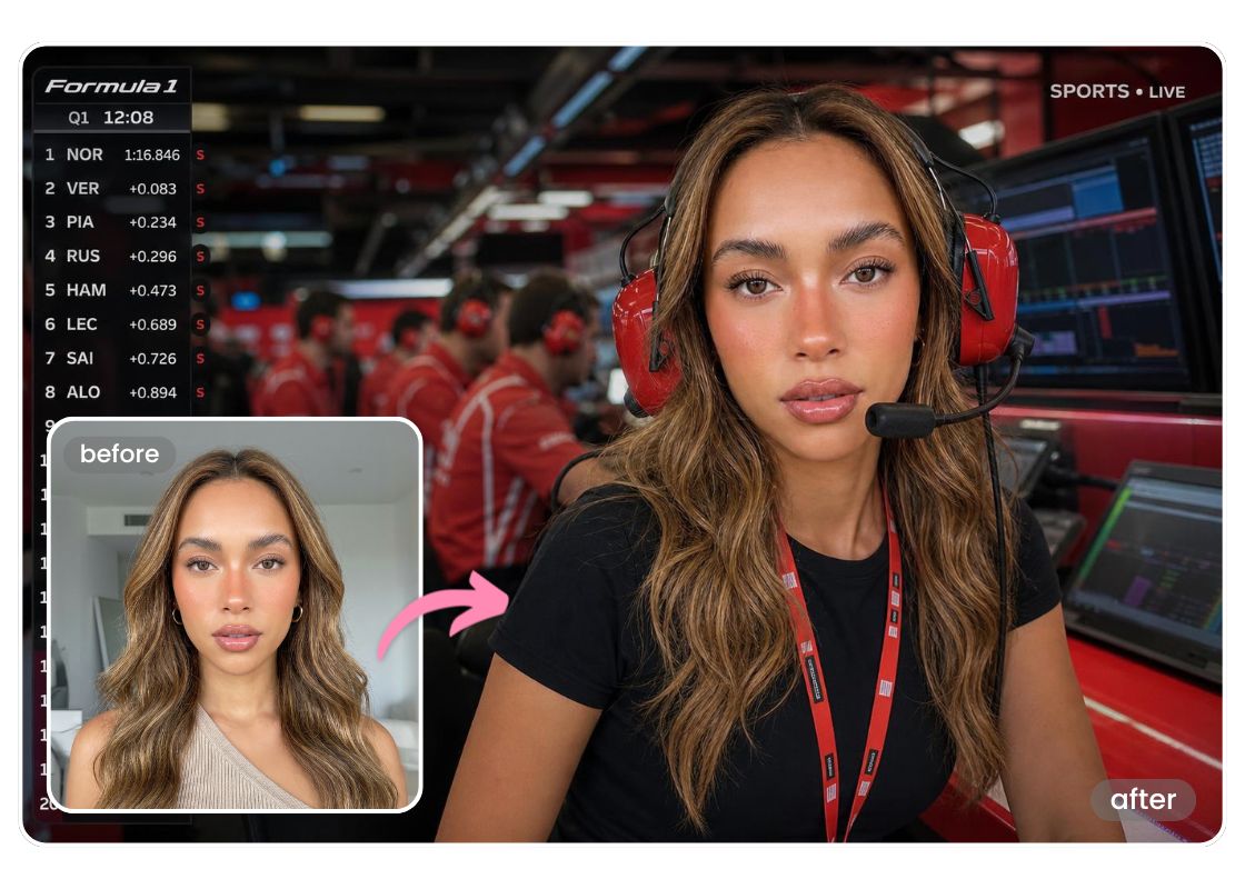 BeautyPlus AI Baseball Sports Cam Generator