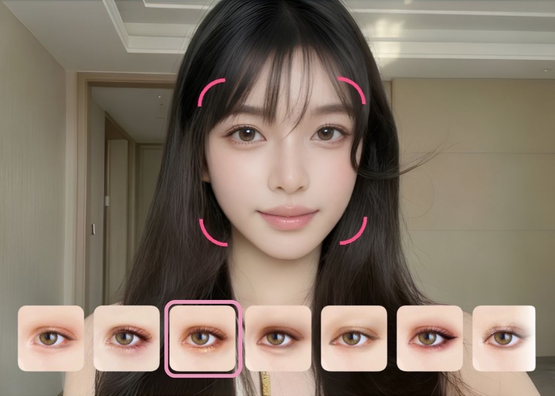 BeautyPlus 눈모양 테스트