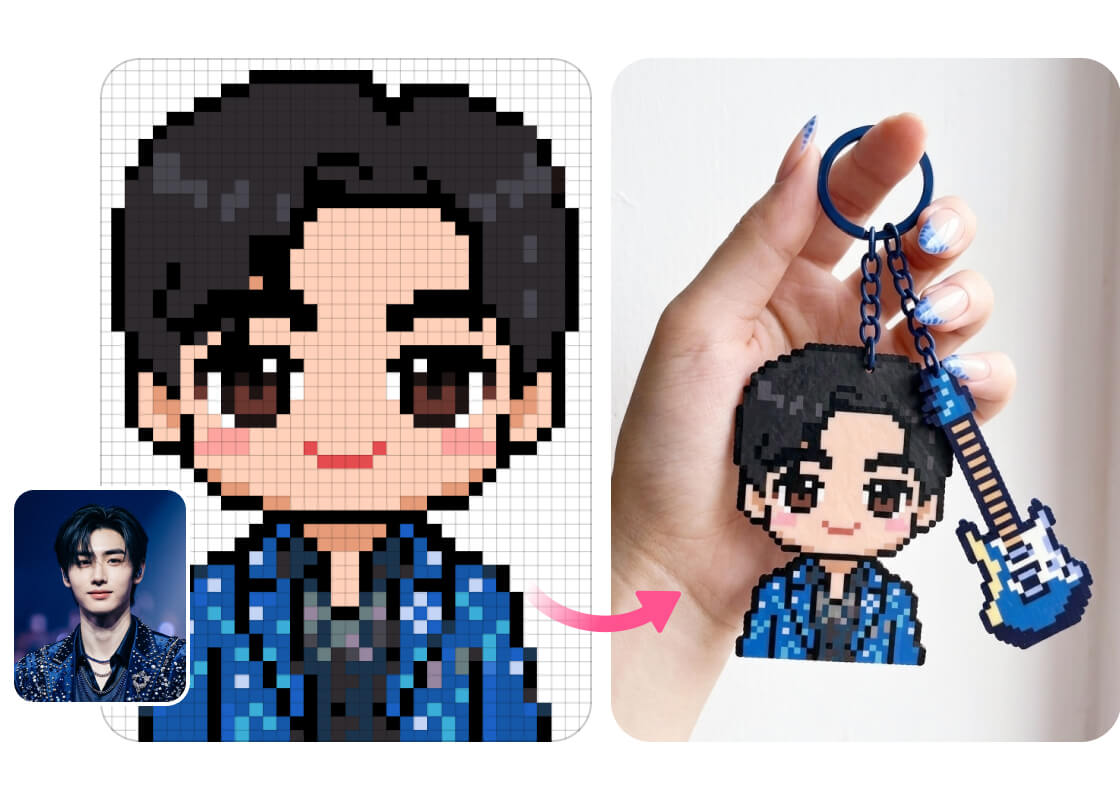 BeautyPlus Pembuat Pola Perler Beads